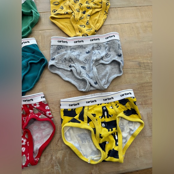 8 Carters boys toddlers underwear briefs - Picture 8 of 11
